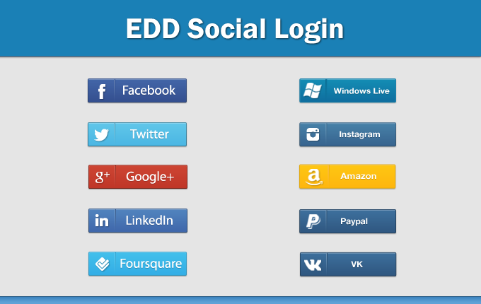 افزونه edd social login